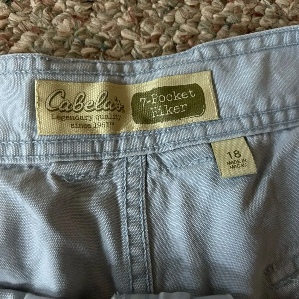 Light Blue Cabela’s Men’s Cargo Pants